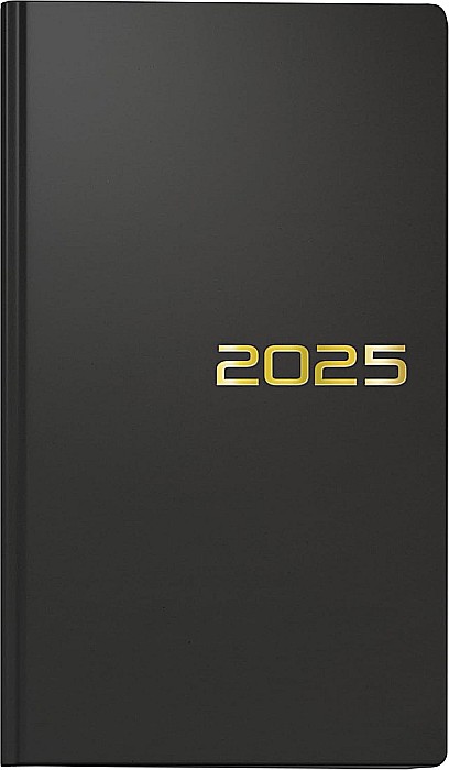 BR AGENDA DATATA SAPTAMANAL 9*15CM 2025 BALACRON NEGRU 75661905 [1]