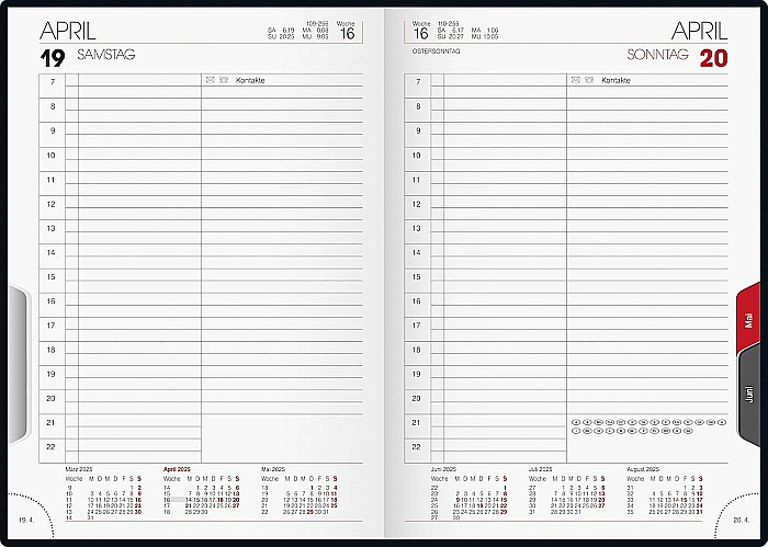 BR AGENDA DATATA ZILNIC BRUNNEN A5 2025 NEGRU METALIC 76561905 [2]
