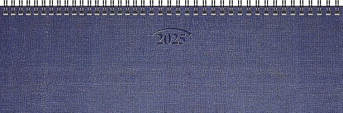 BR PLANNER BRUNNEN SAPTAMANAL 2025 10*33CM SPIRA COPERTA CARTON ALBASTRU METALIC 77701305 [1]
