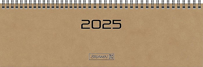 BR PLANNER BRUNNEN SAPTAMANAL 2025 32.6*10.2CM SPIRA MARO 77702705 [1]