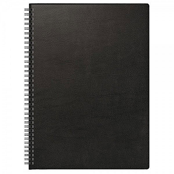 BR AGENDA DATATA SAPTAMANAL BRUNNEN A4 2025 PP SPIRA NEGRU 78101905 [1]