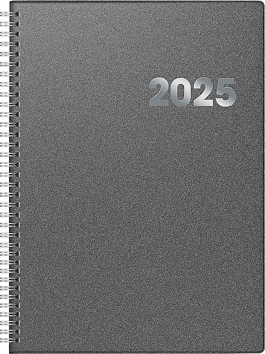 BR AGENDA DATATA ZILNIC BRUNNEN A4 2025 PP SPIRA GRI METALIC 78961905 [1]