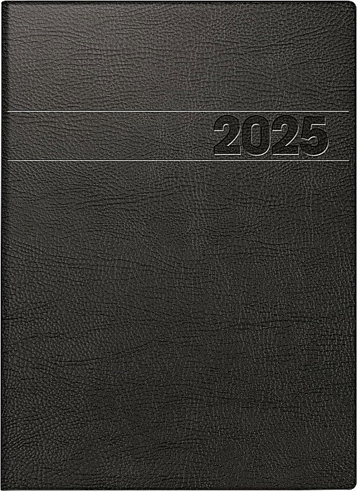 BR AGENDA DATATA SAPTAMANAL BRUNNEN A5 2025 COPERTA SOFT NEAGRA 79611905 [1]