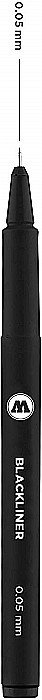SCR Blackliner 0,05mm black Molotow MLW615 [2]