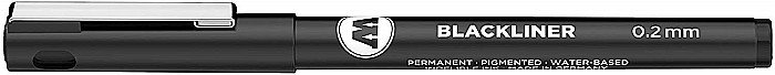 SCR Blackliner 0,2mm black Molotow MLW617 [2]
