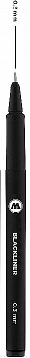 SCR Blackliner 0,3mm black Molotow MLW618 [2]