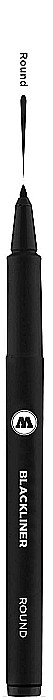 SCR Blackliner ROUND 1,0 mm black Molotow MLW625 [4]