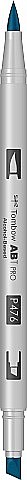 CON MARKER ACUARELA 2 CAPETE TOMBOW PRO ALCOOL ABTP-476 CYAN [2]