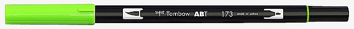 CON MARKER TIP ACUARELA 2 CAPETE TOMBOW WILLOW GREEN ABT-173 [7]