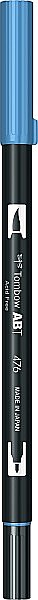 CON MARKER TIP ACUARELA 2 CAPETE TOMBOW cyan ABT-476 [2]