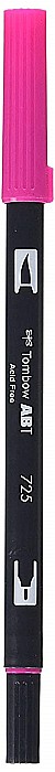 CON MARKER TIP ACUARELA 2 CAPETE TOMBOW RHODAMINE RED ABT-725 [2]