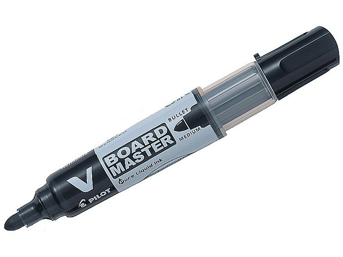 DAC MARKER PILOT WHITEBOARD VARF M NEGRU [1]