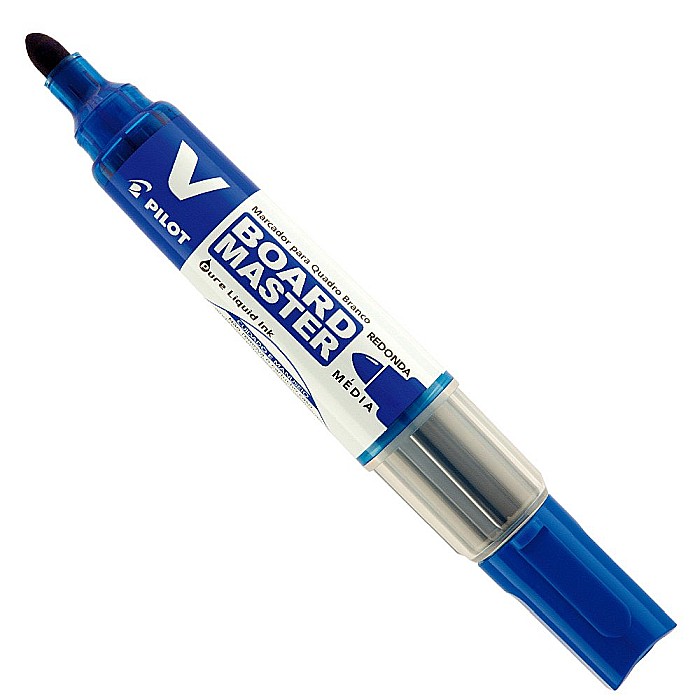 DAC MARKER PILOT WHITEBOARD VARF M ALBASTRU [2]