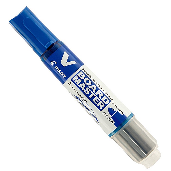 DAC MARKER PILOT WHITEBOARD VARF M ALBASTRU [6]