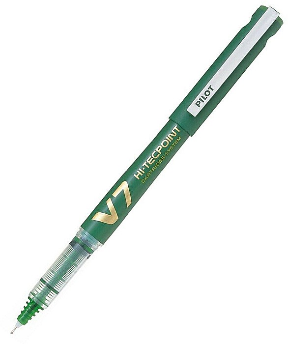 DAC ROLLER PILOT HI-TECPOINT V7 0.7 VERDE REINCARCABIL [1]