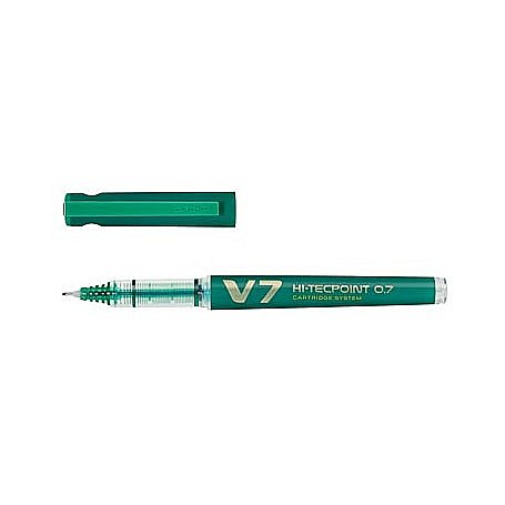 DAC ROLLER PILOT HI-TECPOINT V7 0.7 VERDE REINCARCABIL [3]