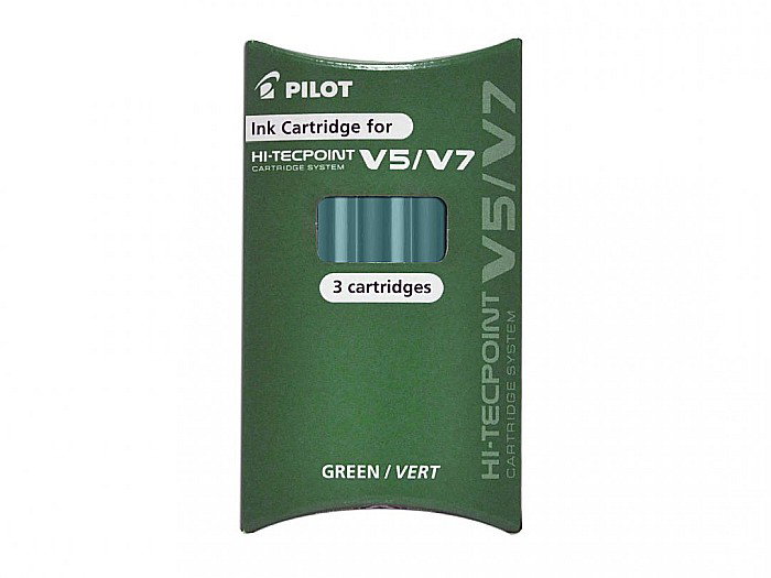 DAC PATROANE ROLLER PILOT TECPOINT 3/SET V5/V7 PBXS-IC-G-S3 VERDE [1]
