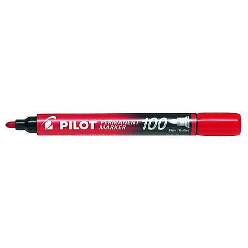 DAC MARKER PERMANENT PILOT VARF ROTUND ROSU PSCA-100-R [2]