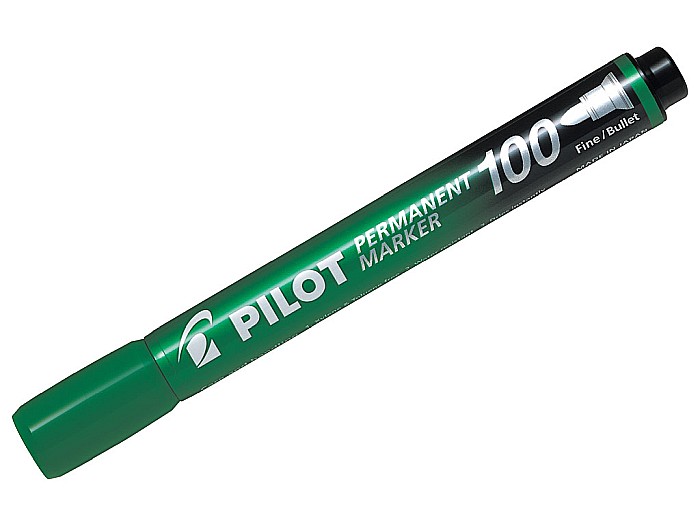 DAC MARKER PERMANENT PILOT VARF ROTUND VERDE PSCA-100-G [1]