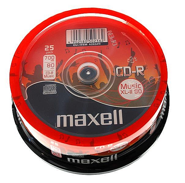 TEC CD MAXELL 25/SET AUDIO 628529 [1]