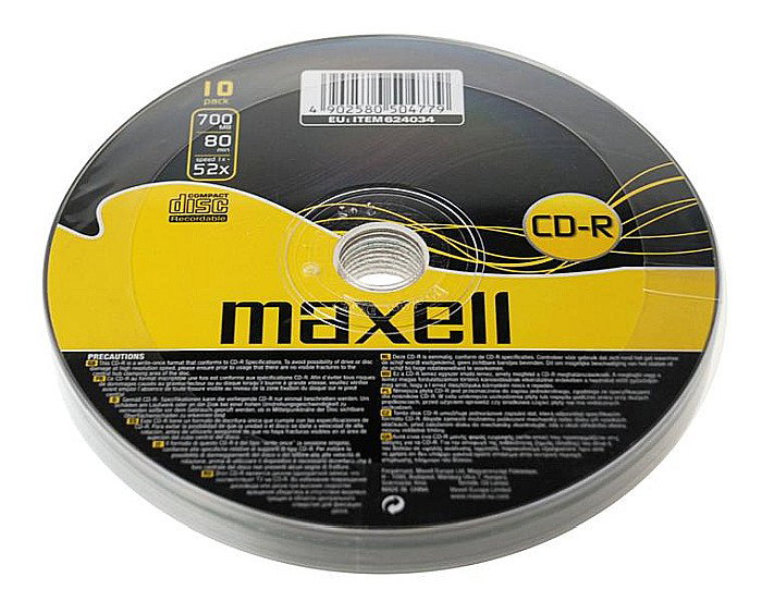 TEC CD MAXELL 10/SET CD-R 624034 [1]