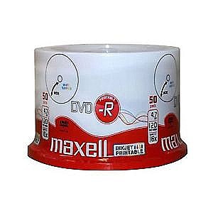 NEO DVD MAXELL 50/SET PRINTABIL DVD-R 4.7GB [1]