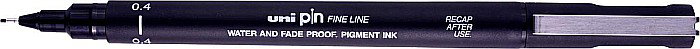 LEG LINER UNI PIN 0.4MM L52 NEGRU [1]