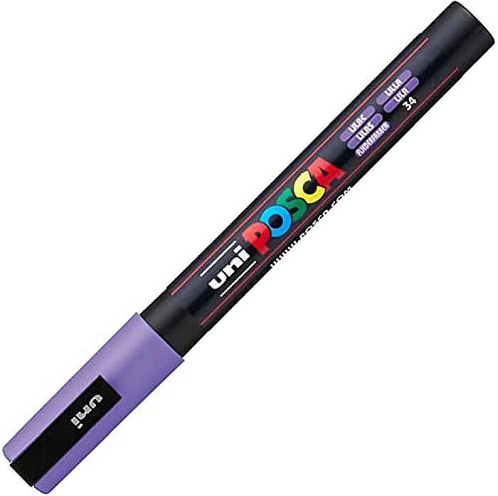 MARKER UNI POSCA UNIVERSAL 3M 0.9-1.3MM  M1432/43926 MOV LILIAC [1]