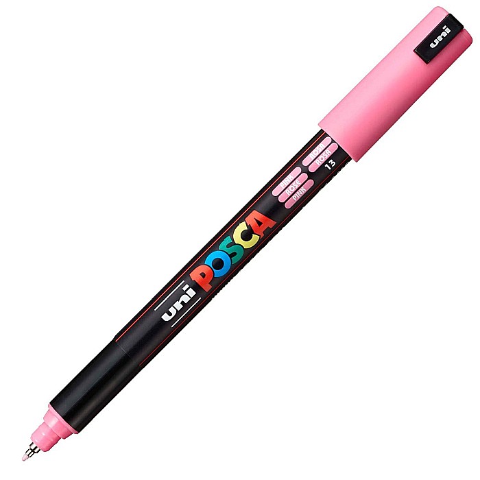 MARKER UNI POSCA VARF METALIC 0.7MM PC1MR M621/41957 ROZ [2]