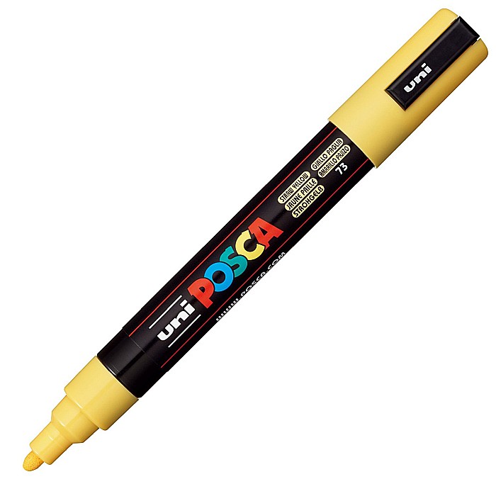 MARKER UNI POSCA UNIVERSAL 5M 1.8-2.5 MM M636/44320 GALBEN PAI [2]