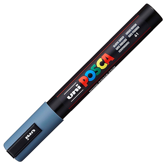 MARKER UNI POSCA UNIVERSAL 5M 1.8-2.5 MM M634/43905 GRI ALBASTRUI [1]