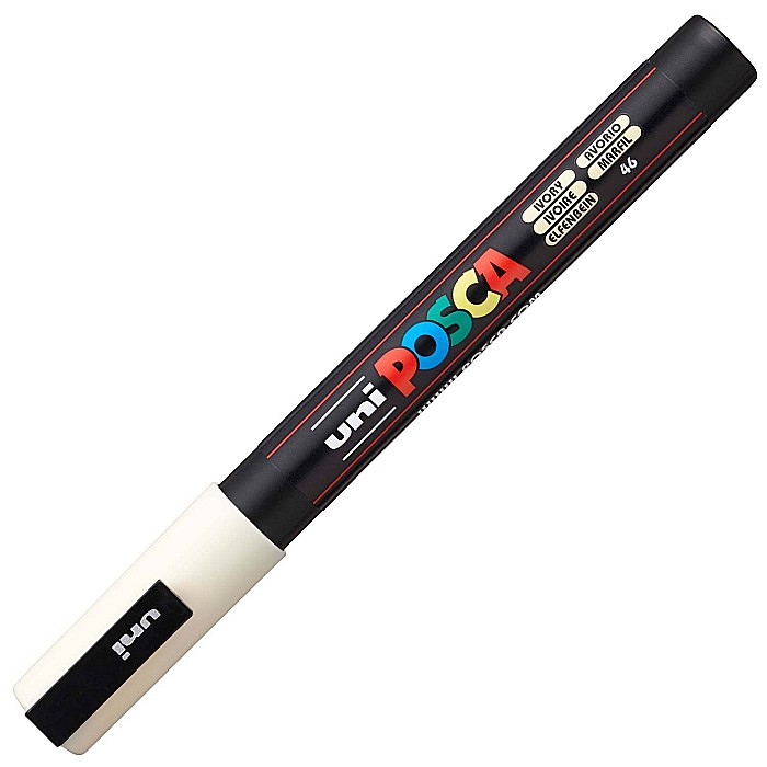 MARKER UNI POSCA UNIVERSAL 3M 0.9-1.3 MM M629/26505 IVORIU [1]