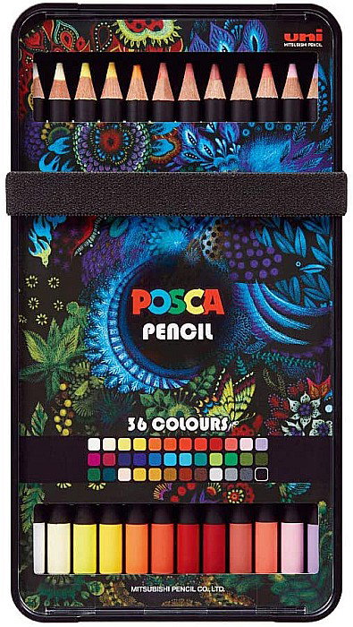 SET 36 CREIONE PASTEL ULEIOS POSCA KPE-100 C3945 [1]