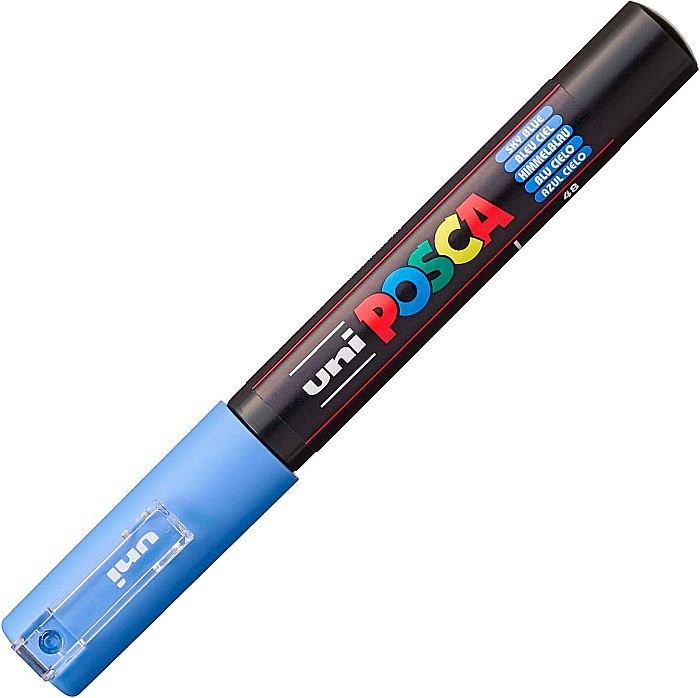 MARKER UNI POSCA UNIVERSAL 1M 0.7 MM M1450/43653 SKY BLUE [1]