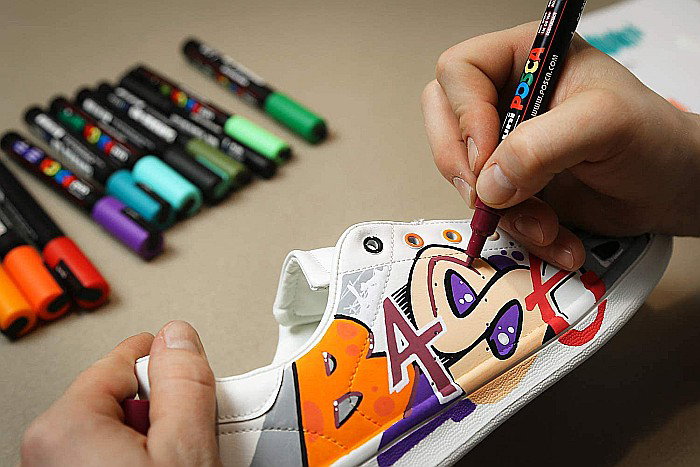 MARKER UNI POSCA UNIVERSAL 1M 0.7 MM M1450/43653 SKY BLUE [6]