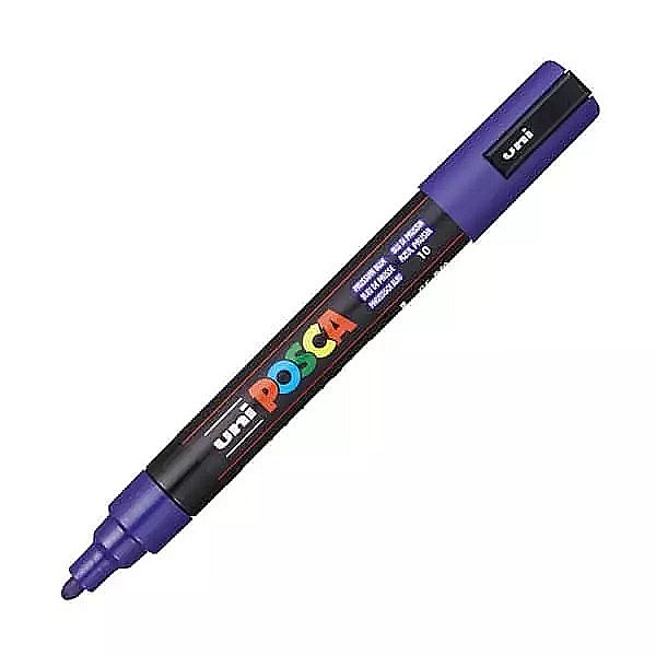 MARKER UNI POSCA UNIVERSAL 5M 1.8-2.5 MM M1408/40528 ALBASTRU PRUSIAN [1]