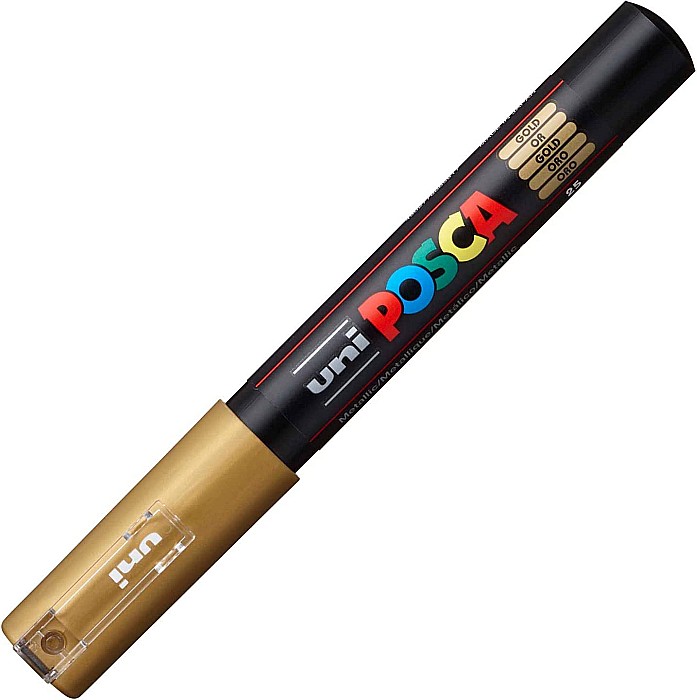 MARKER UNI POSCA UNIVERSAL 1M 0.7 MM M245 AURIU [1]