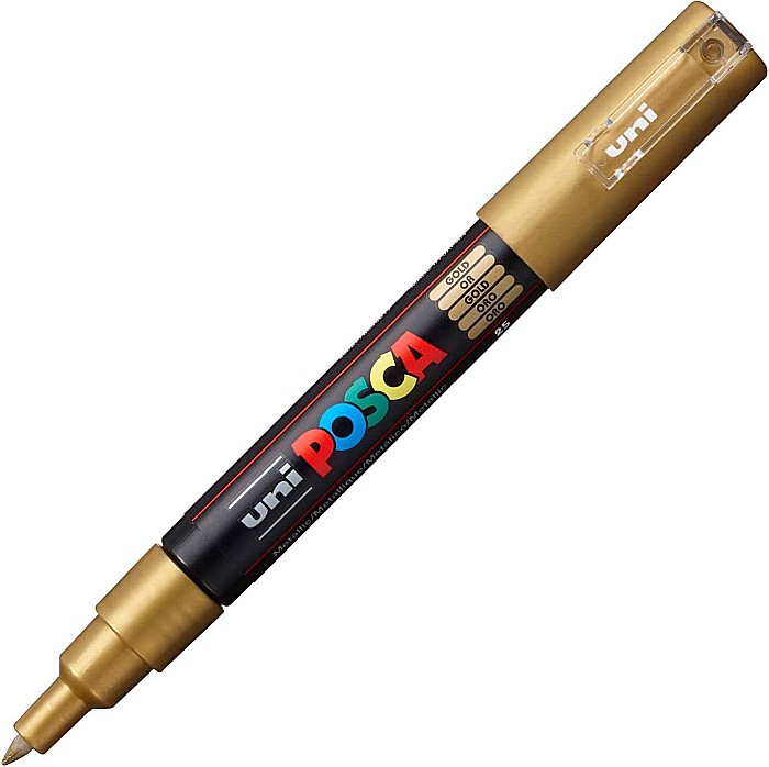 MARKER UNI POSCA UNIVERSAL 1M 0.7 MM M245 AURIU [2]