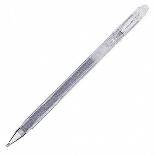 LEG PIX UNI-BALL GEL CU SCLIPICI UM-120SP ARGINTIU P128 [1]