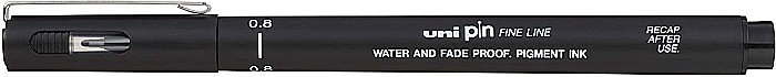 LEG LINER UNI PIN 0.8MM L363 NEGRU [2]
