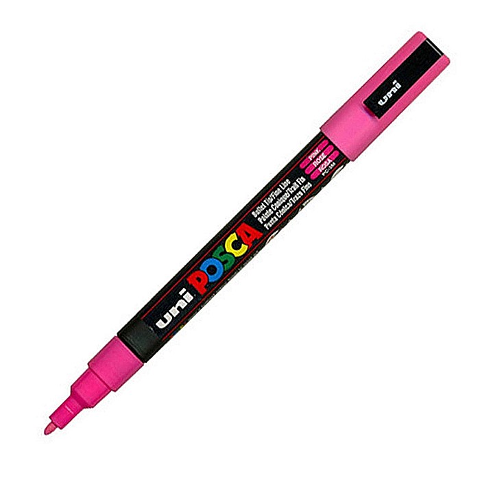MARKER UNI POSCA UNIVERSAL 3M 0.9-1.3 MM M446/14150 ROZ [1]