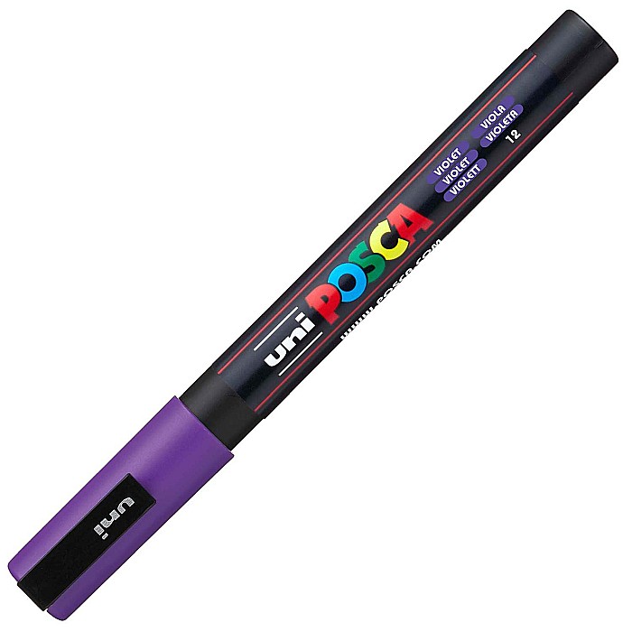 MARKER UNI POSCA UNIVERSAL 3M 0.9-1.3 MM M293/14147 MOV [1]