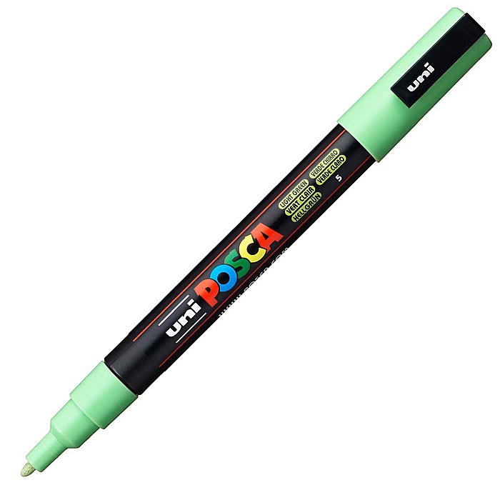 MARKER UNI POSCA UNIVERSAL 3M 0.9-1.3 MM M295 VERDE DESCHIS [2]
