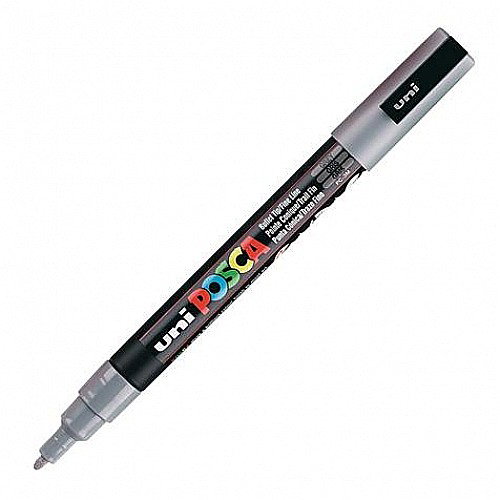 MARKER UNI POSCA UNIVERSAL 3M 0.9-1.3 MM M297 GRI [1]