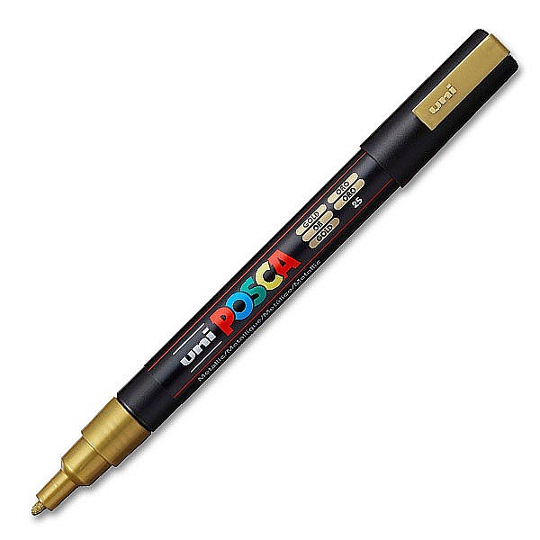 MARKER UNI POSCA UNIVERSAL 3M 0.9-1.3 MM M298/14141 AURIU [1]