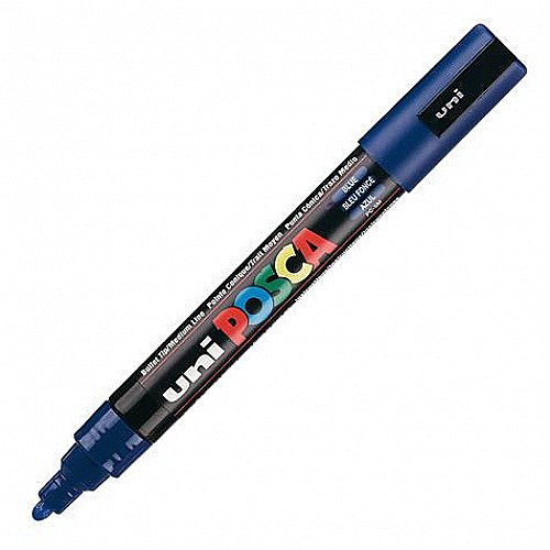 MARKER UNI POSCA UNIVERSAL 5M 1.8-2.5 MM M173/14162 ALBASTRU INCHIS [1]