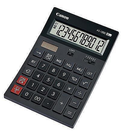 AGI CALCULATOR CANON AS1200 12 DIG [1]
