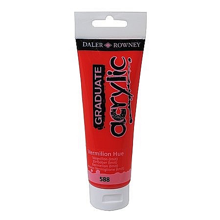 FIL CULORI ACRIL DALER ROWNEY 120ML VERMILION HUE 123120588 [1]