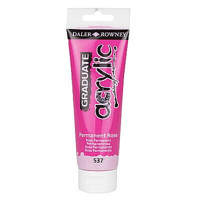 FIL CULORI ACRIL DALER ROWNEY 120ML PERMANENT ROSE 123120537 [1]