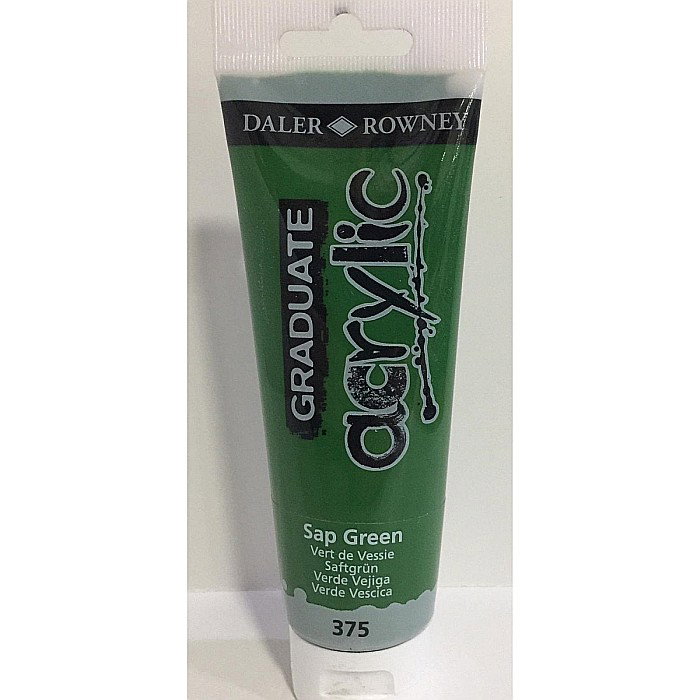 FIL CULORI ACRIL DALER ROWNEY 120ML SAP GREEN 123120375 [2]